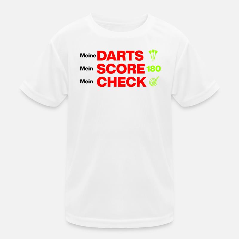 Mes fléchettes, mon score, mon chèque T-shirt sport Enfant