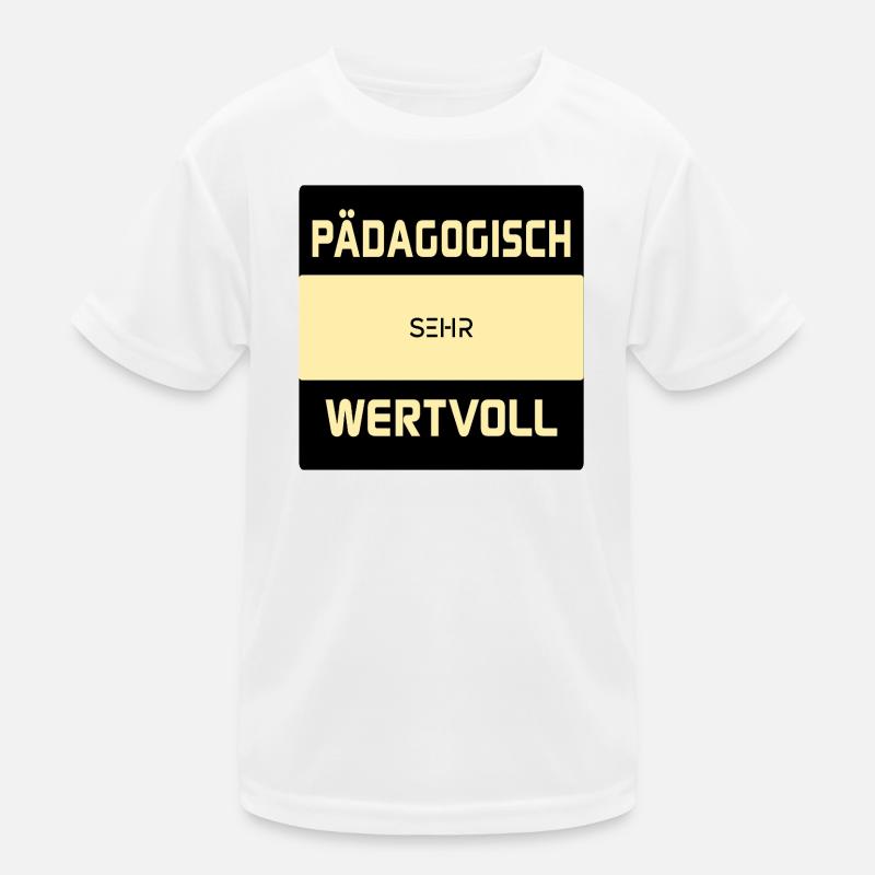 Pedagogy Educator Educator Kids Functional T-Shirt