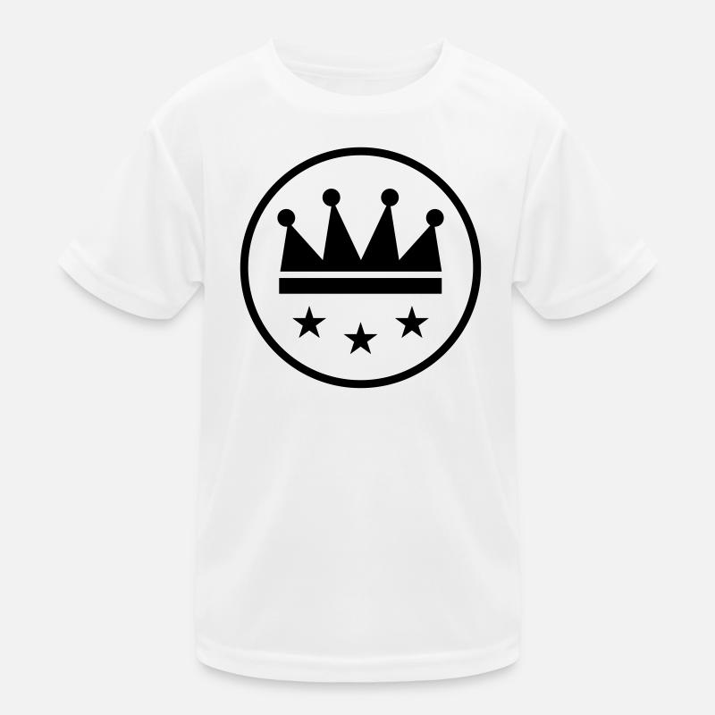 Krone Icon Kinder Funktions-T-Shirt
