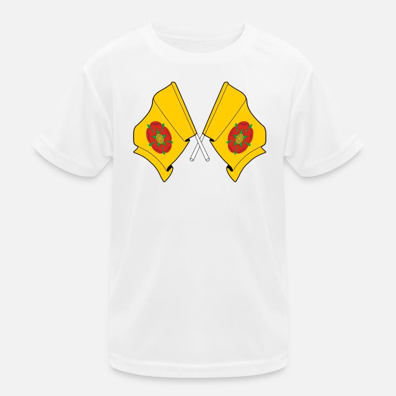 Drapeaux croisés du Lancashire T-shirt sport Enfant