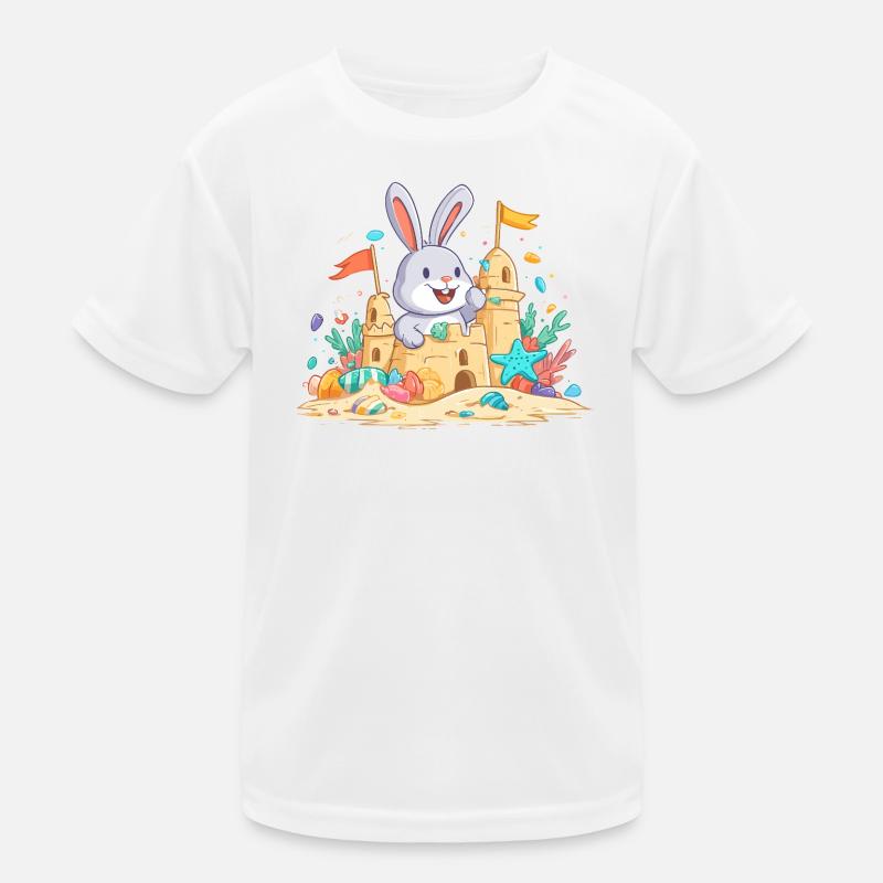 Un lapin d’été dans la basse à sable T-shirt sport Enfant