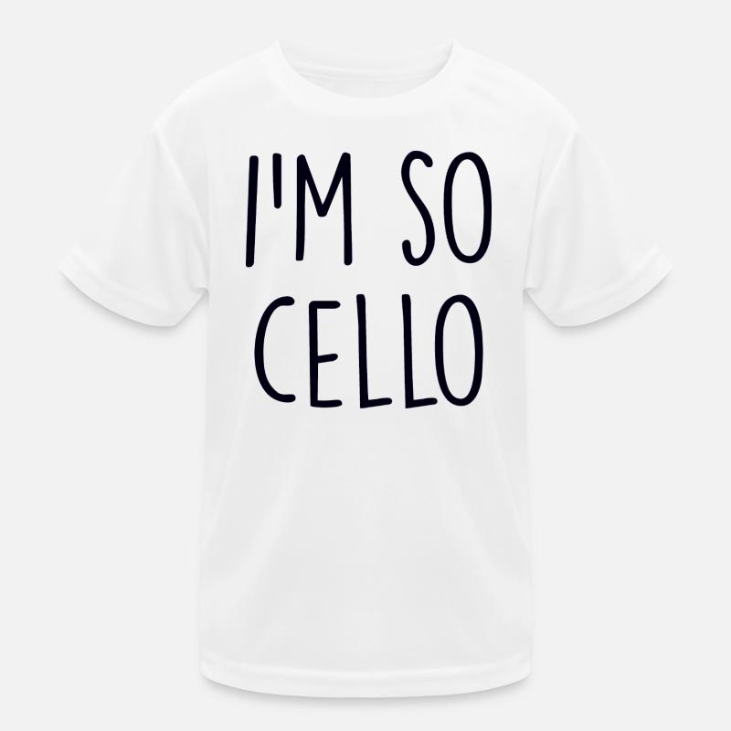 Violoncelle T-shirt sport Enfant