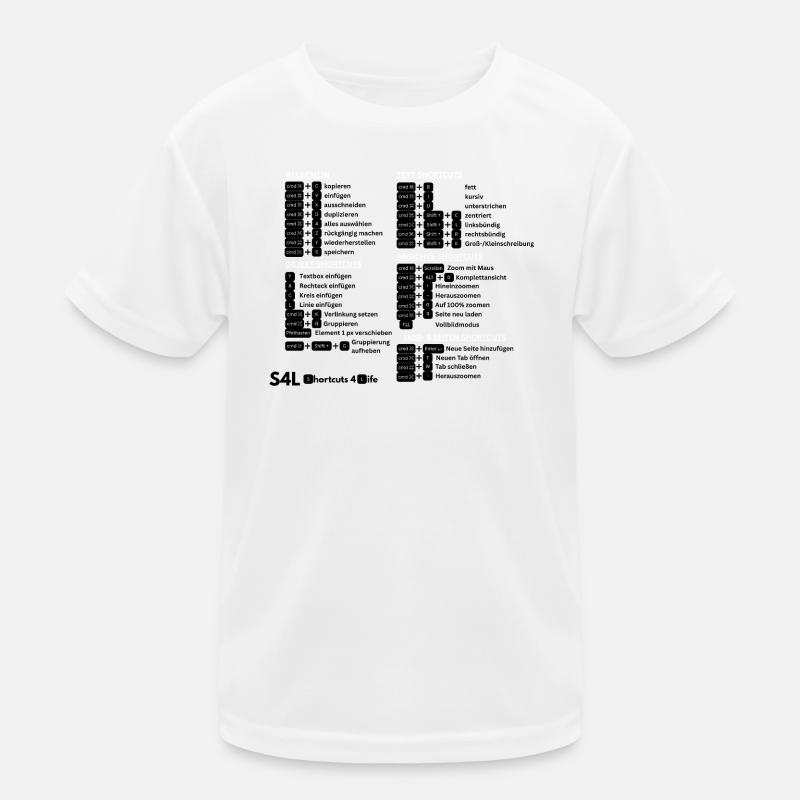 SL Shortcuts Mac – Cmd-Profi! Content Creator Kinder Funktions-T-Shirt