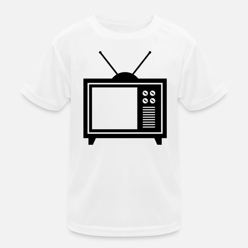 Fernsehen Kinder Funktions-T-Shirt