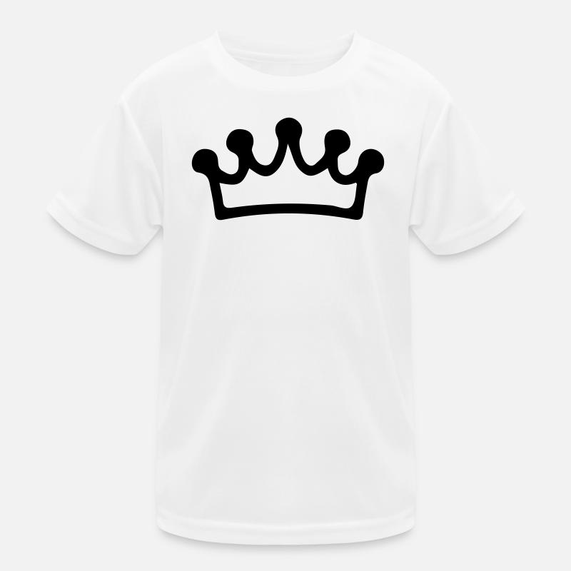 Krone Symbolik Kinder Funktions-T-Shirt