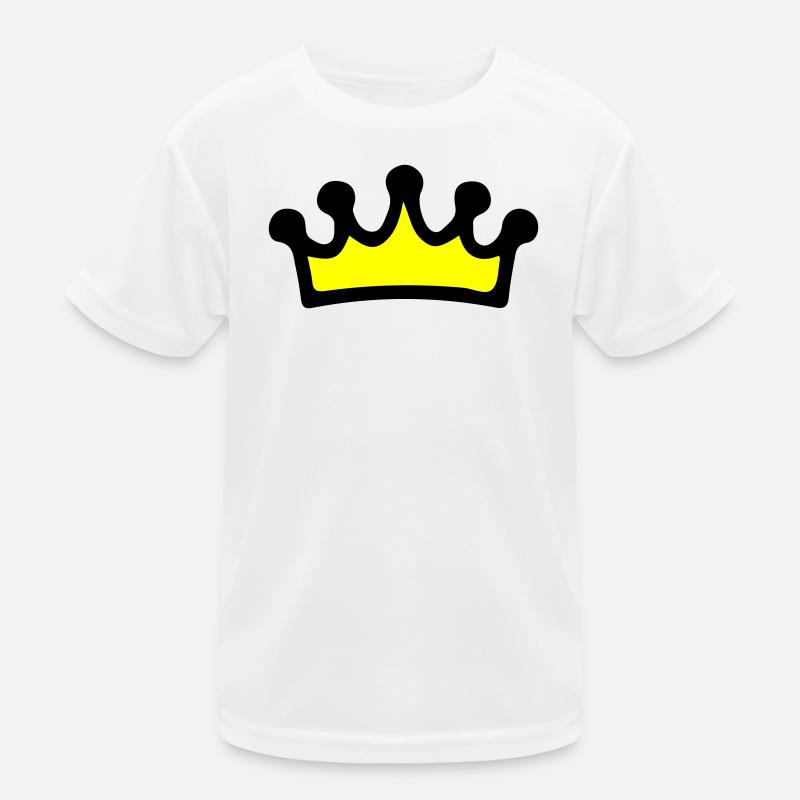 Crown Symbol Kids Functional T-Shirt