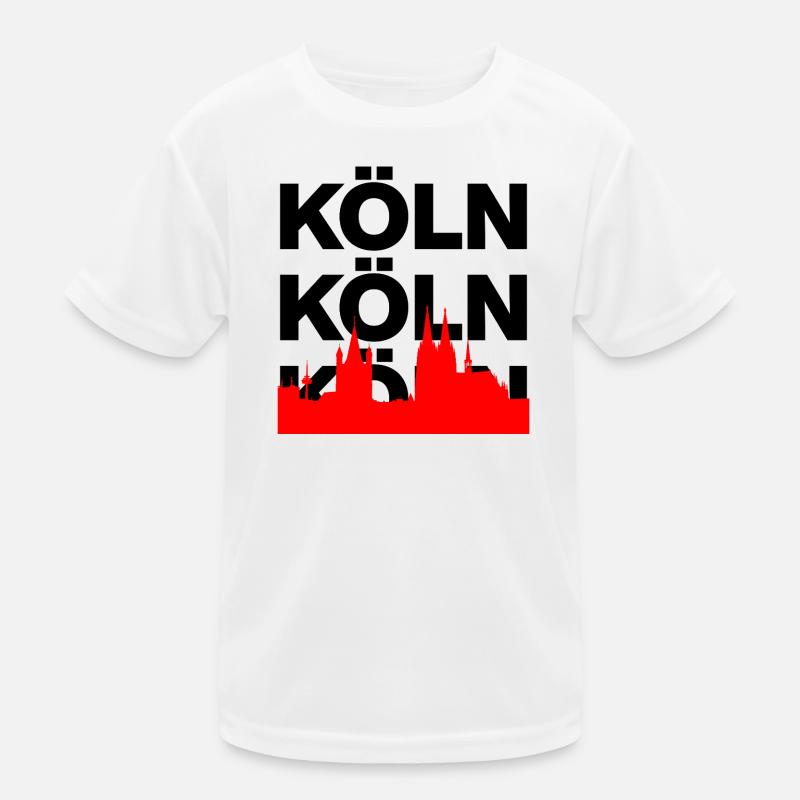 Cologne Skyline – Fierté éternelle ! Opération Ming Hätz Jet T-shirt sport Enfant