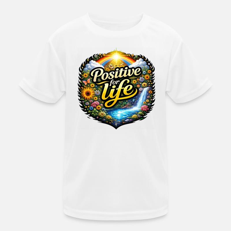 Positive for life Kids Functional T-Shirt