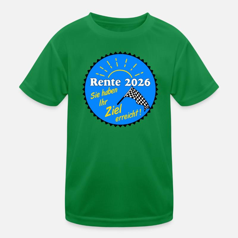 Pension 2026, objectif atteint T-shirt sport Enfant