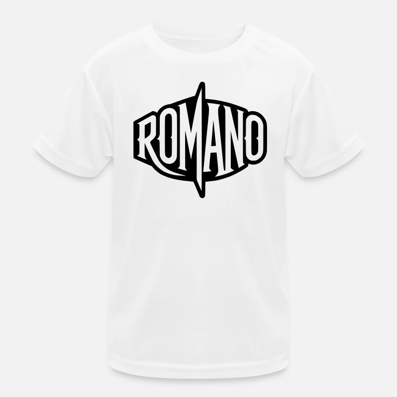 Romano - Romain ou emblème du nom T-shirt sport Enfant