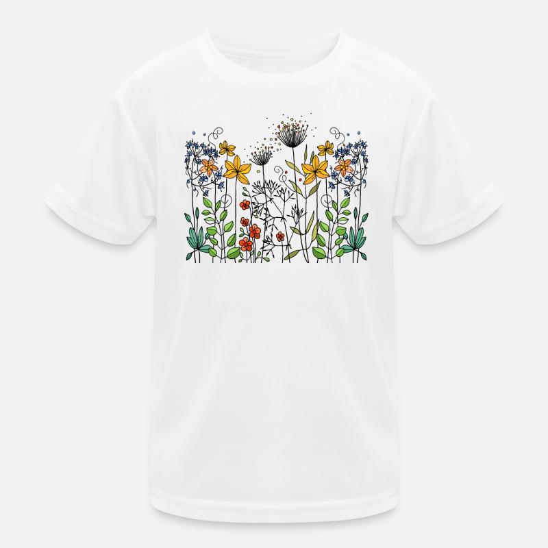 Fleur T-shirt sport Enfant