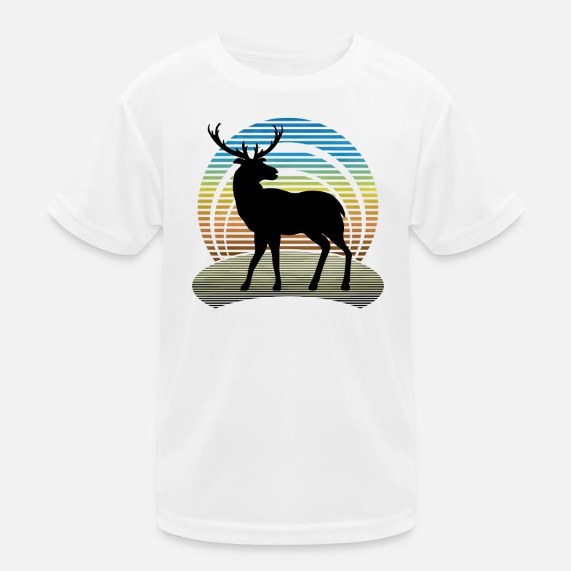Cerf T-shirt sport Enfant