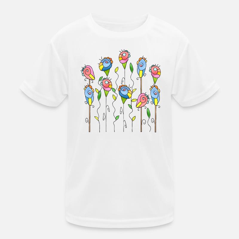 Fleur T-shirt sport Enfant