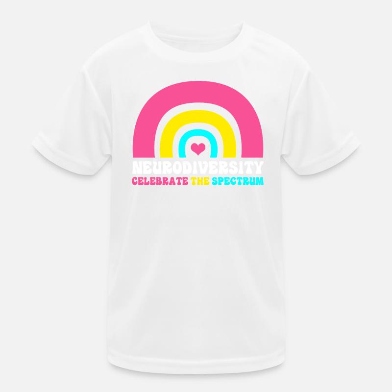 Autism Brain Autistic Asperger Neurodiversity Kids Functional T-Shirt