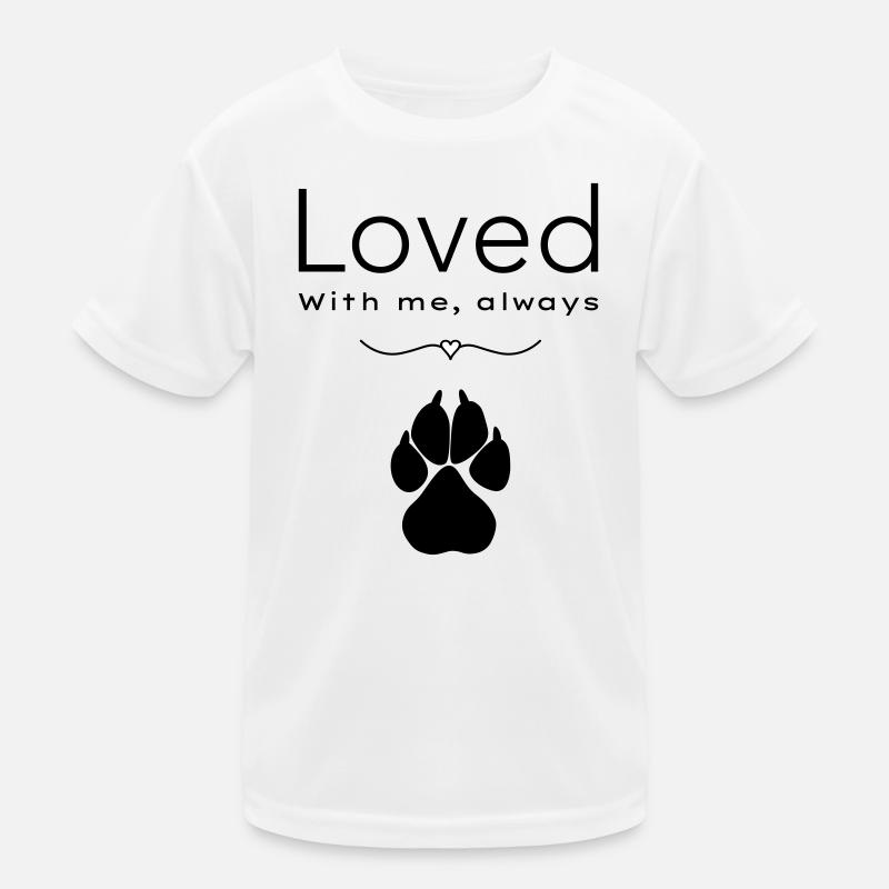 Dog loved Kids Functional T-Shirt