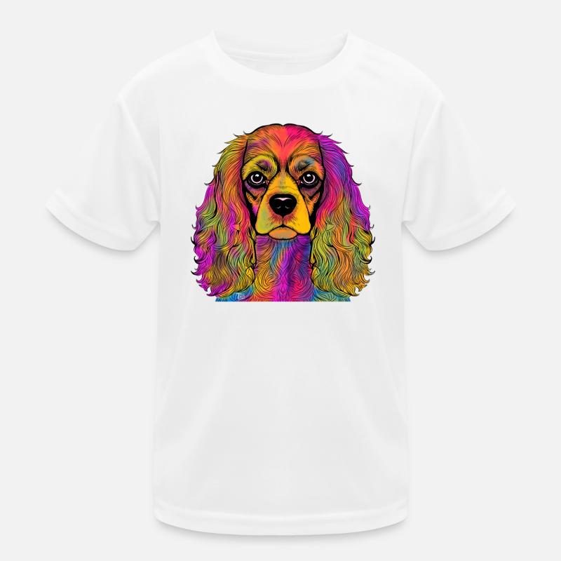 Cavalier King Charles Spaniel Kinder Funktions-T-Shirt