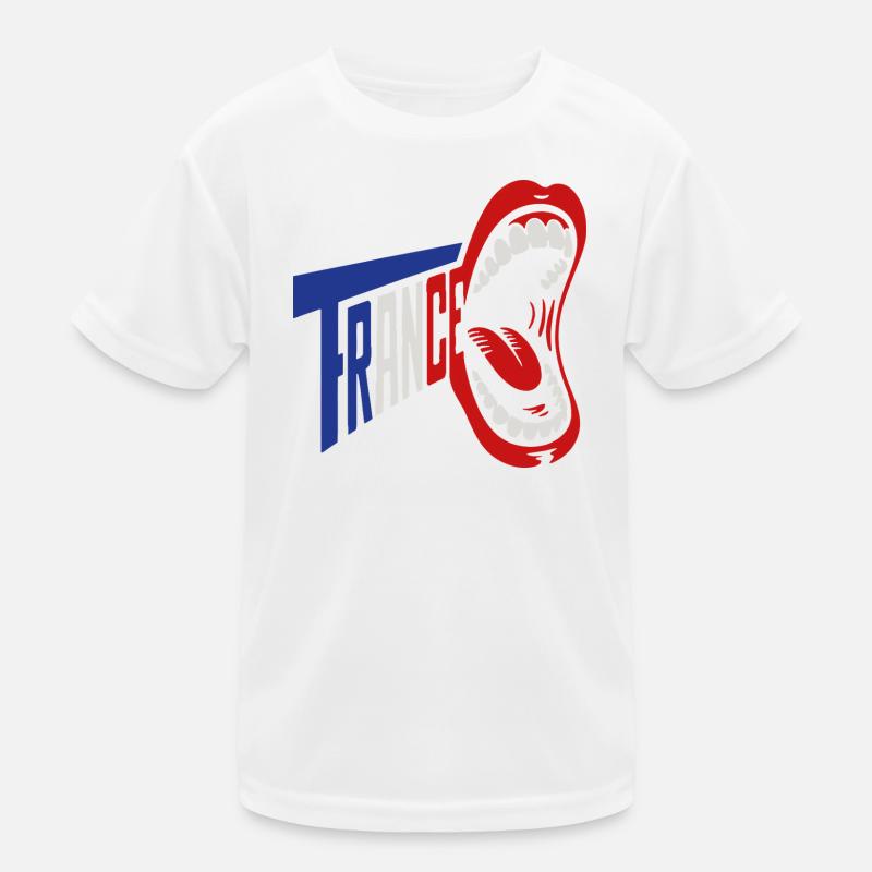 Trance Scream Retro Typography Kids Functional T-Shirt