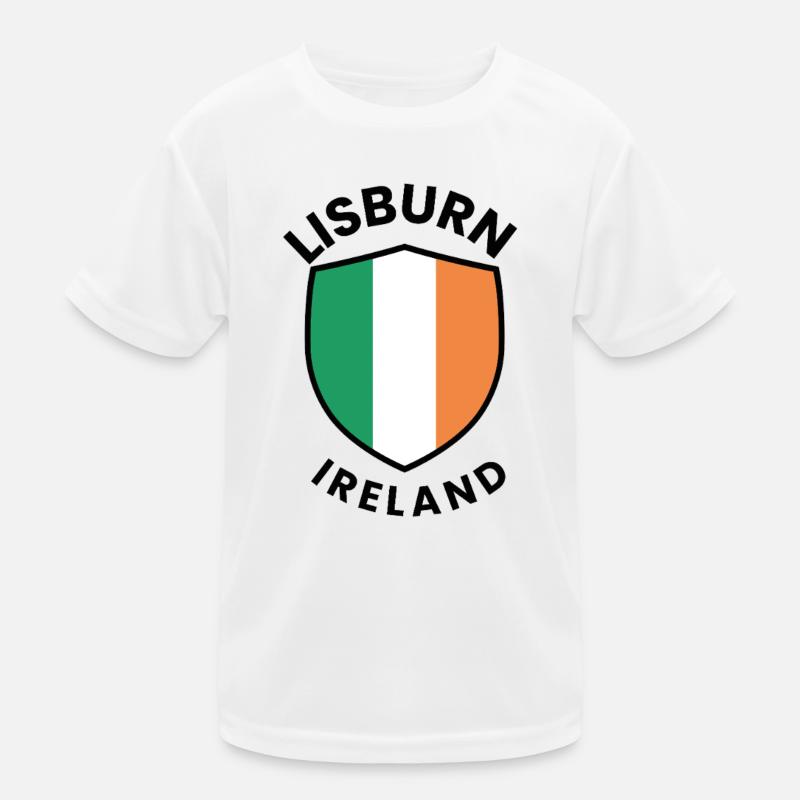Drapeau d’Irlande de Lisburn T-shirt sport Enfant