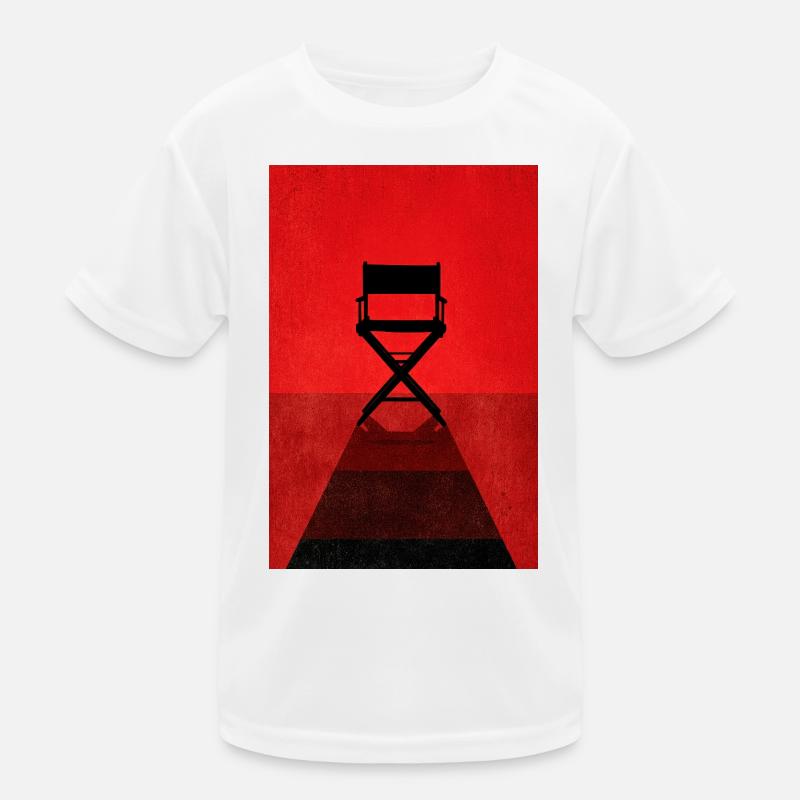 Red Spotlight Direktor Vorsitzender Kinder Funktions-T-Shirt