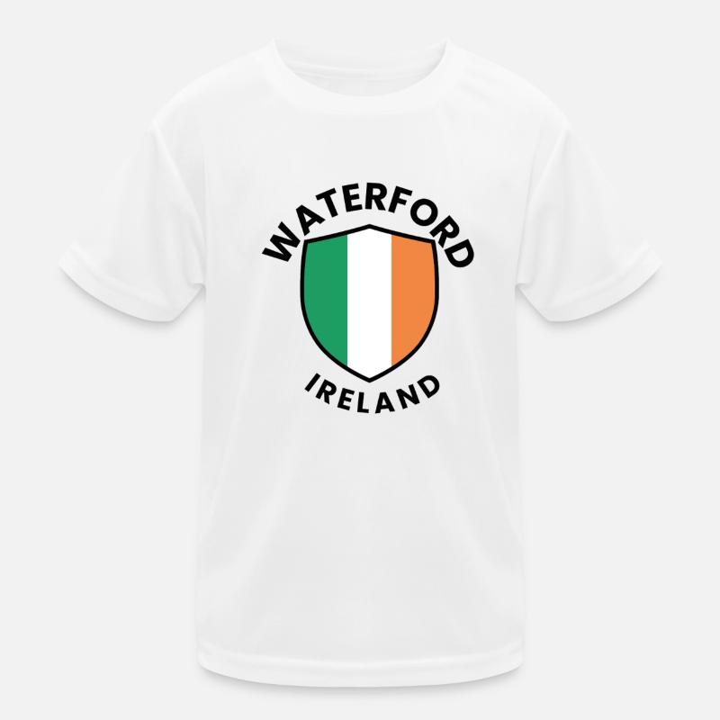 Waterford-Irland-Schild Kinder Funktions-T-Shirt