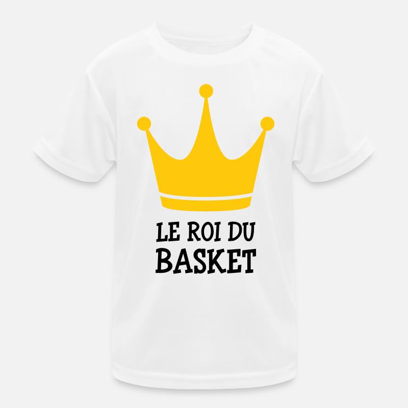 Der König des Basketballs Kinder Funktions-T-Shirt