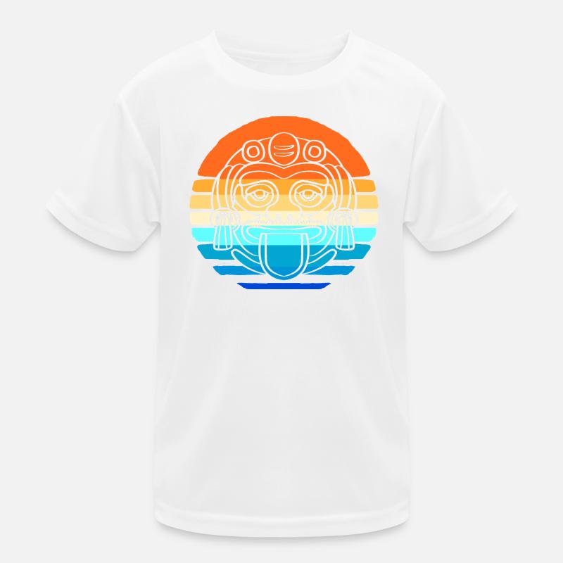 Calendrier maya inca aztèque T-shirt sport Enfant