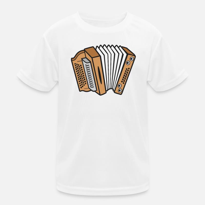 Accordéon à pression accordéon styrienne T-shirt sport Enfant