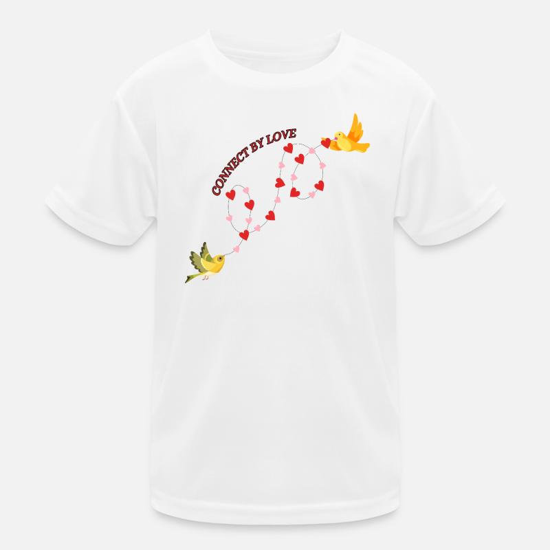 Connected by love Kids Functional T-Shirt