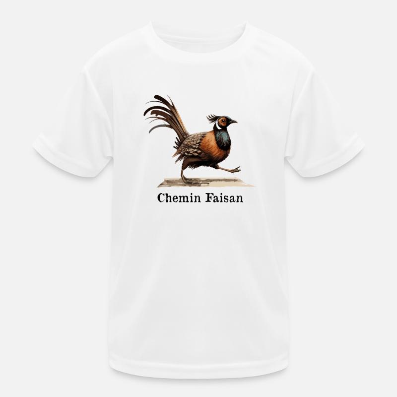 PHEASANT PATH! Kids Functional T-Shirt