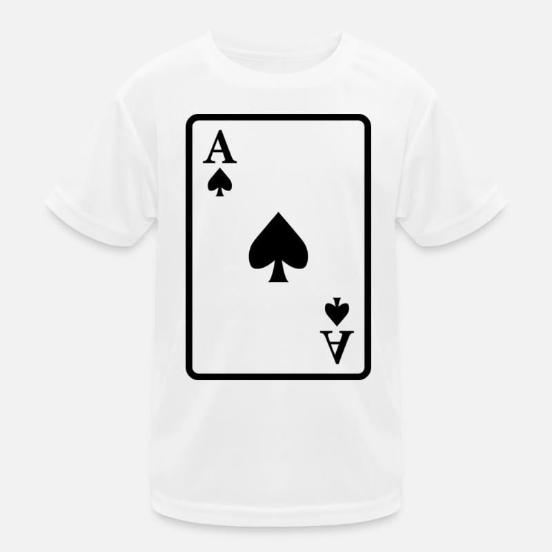 Pik-Ass Kinder Funktions-T-Shirt