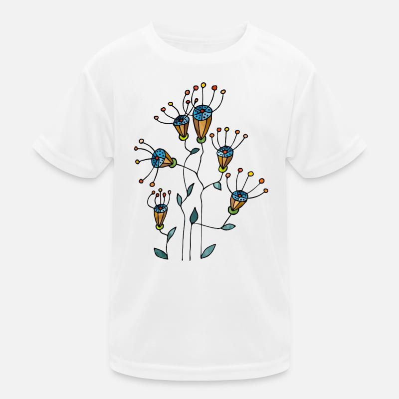 Fleur T-shirt sport Enfant