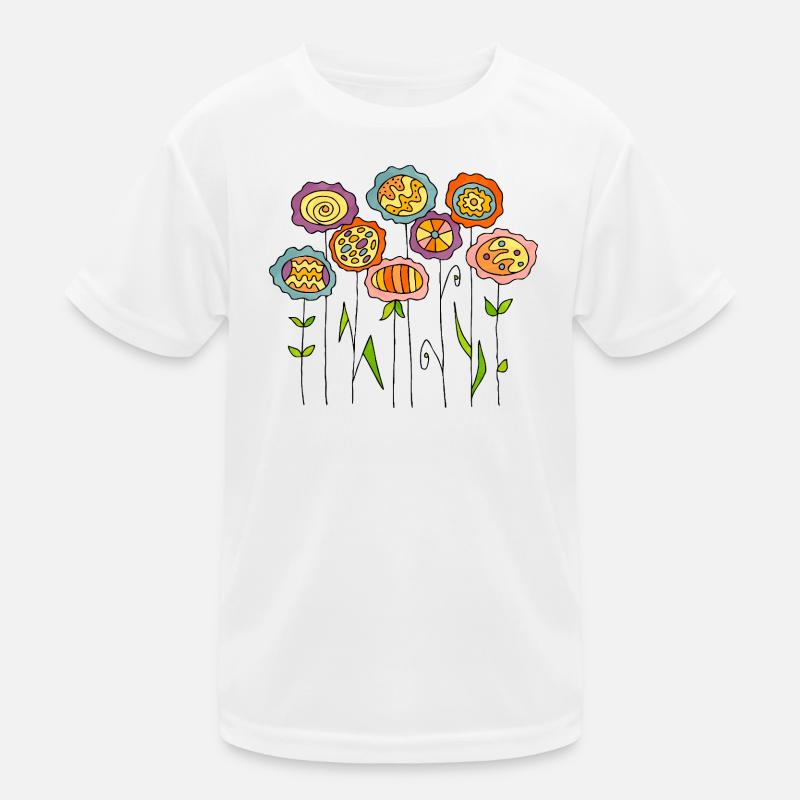 Fleur T-shirt sport Enfant