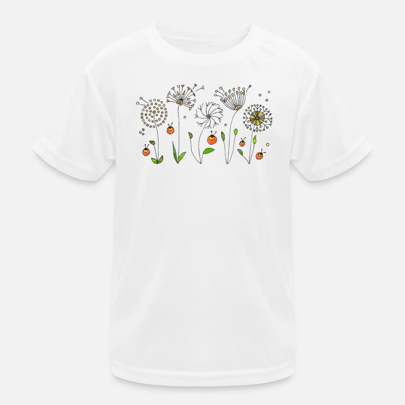 Fleur T-shirt sport Enfant