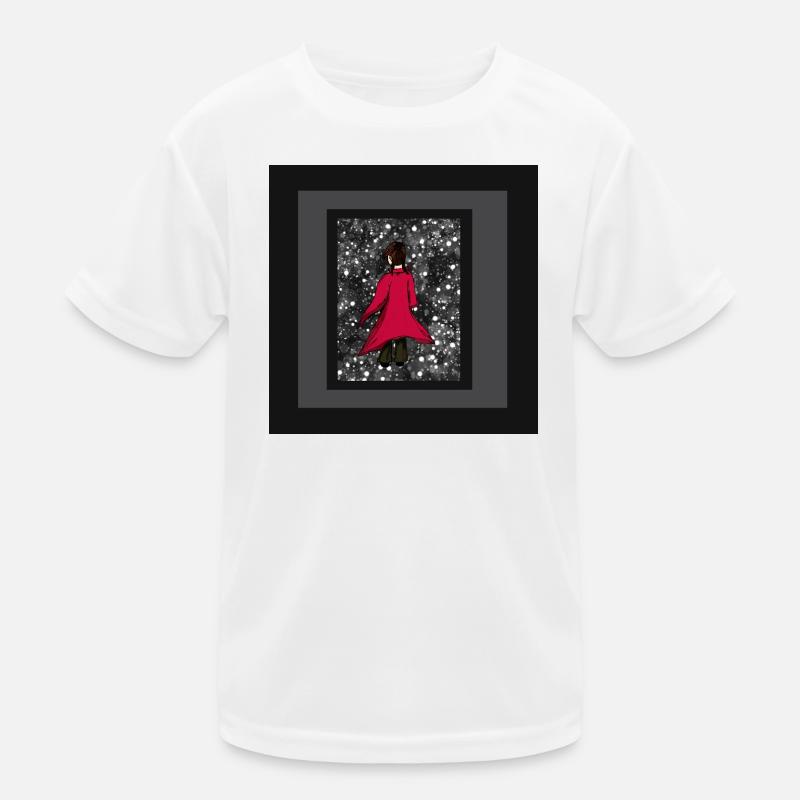 Anime_Roter Mantel  Kinder Funktions-T-Shirt