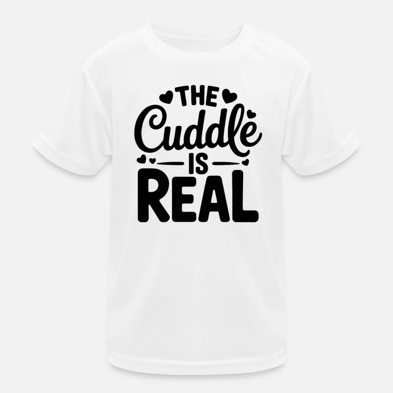 Hugging is real Kids Functional T-Shirt