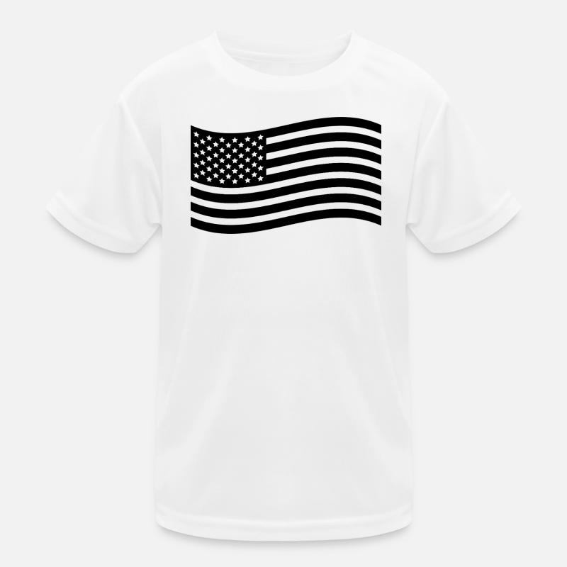 Utiliser des drapeaux T-shirt sport Enfant