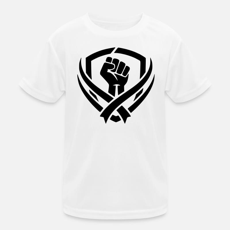 logo combat  T-shirt sport Enfant