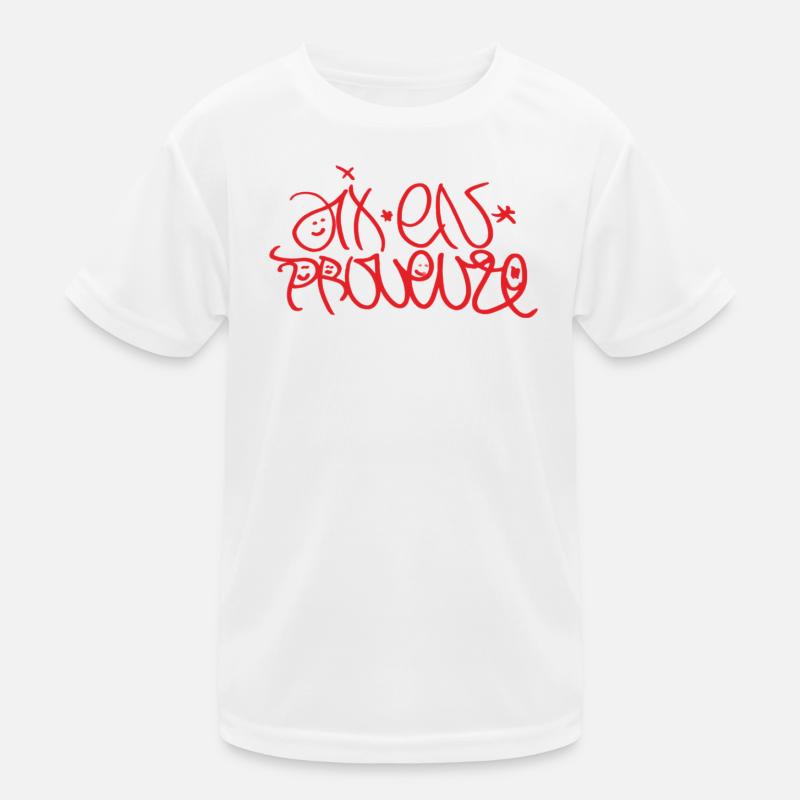 Aix en Provence Geschenkidee Aix T-Shirt Kinder Funktions-T-Shirt