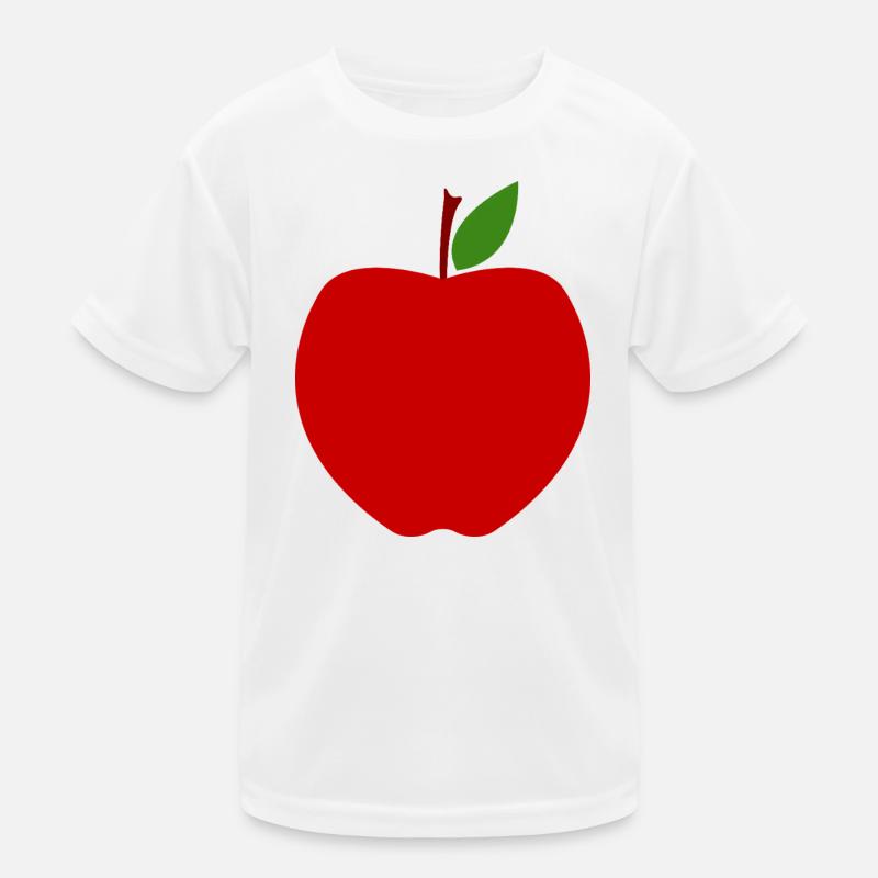 Apfel Kinder Funktions-T-Shirt