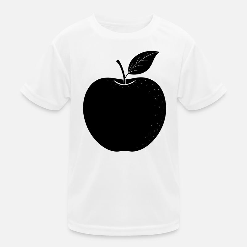 Apfel Kinder Funktions-T-Shirt