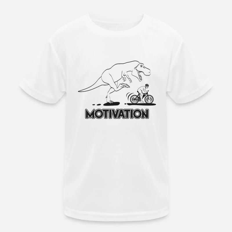 DinoMotivation Course Aventure T-shirt sport Enfant