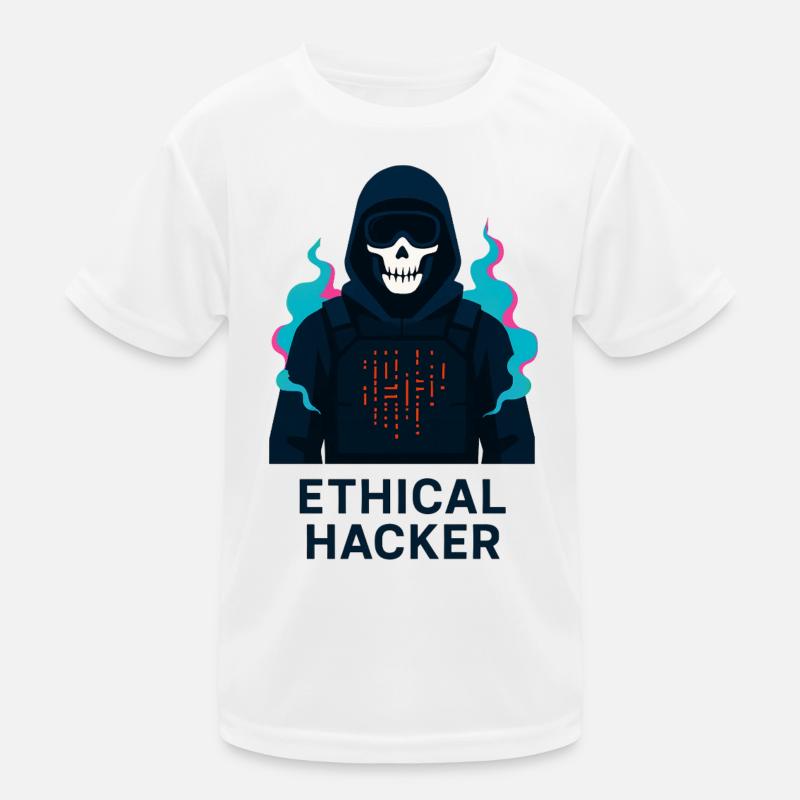 Ethischer Hacker – Cybersicherheit Kinder Funktions-T-Shirt
