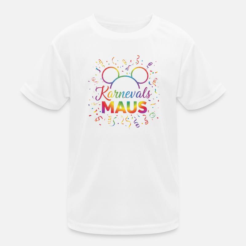 Carnival Mouse Kids Functional T-Shirt