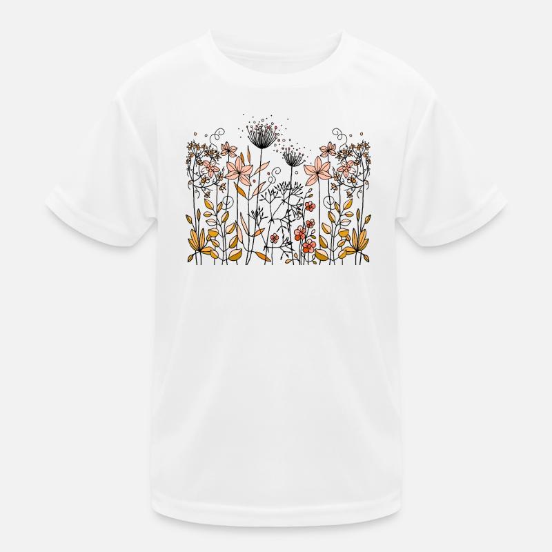 Fleur T-shirt sport Enfant