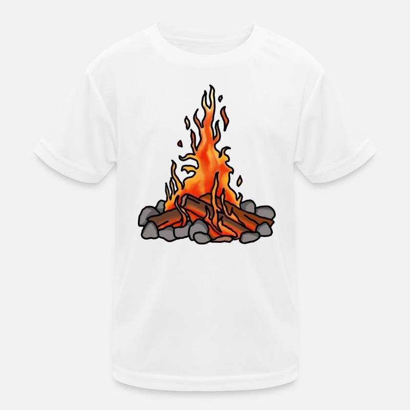Feu de camp T-shirt sport Enfant