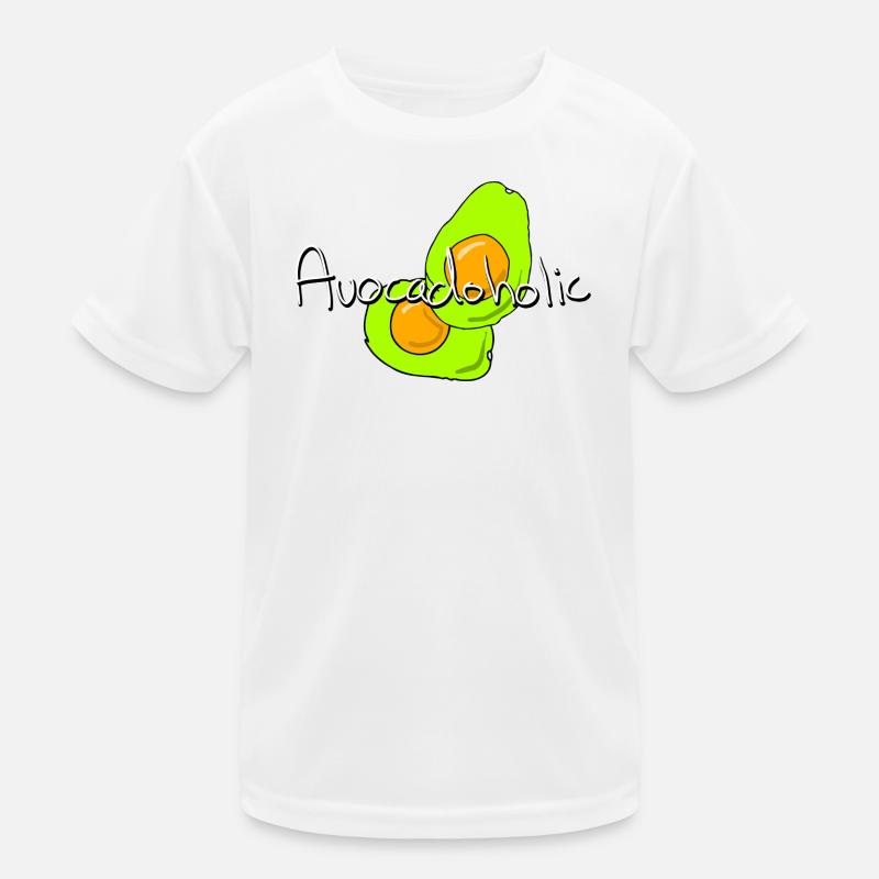 Avocadoholic Kinder Funktions-T-Shirt