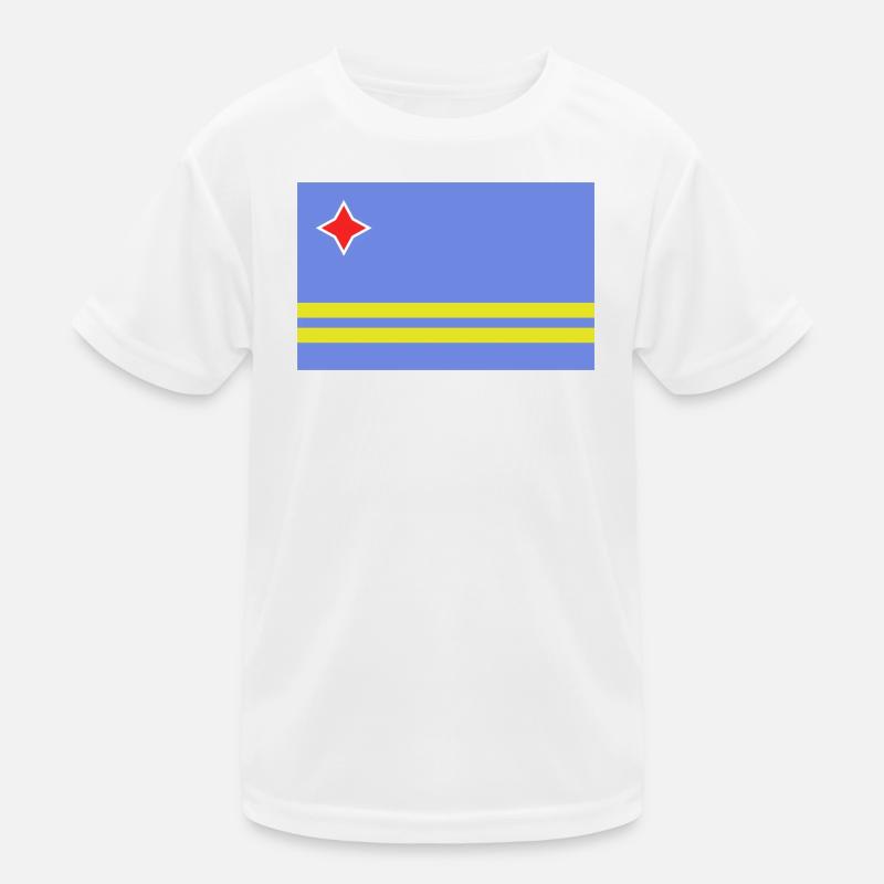 Drapeau d’Aruba T-shirt sport Enfant