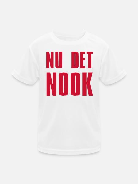 JETZT der Nook Anti USA - Kinder Funktions-T-Shirt - Weiß - Vorne