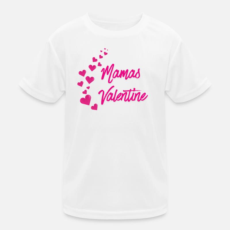 La Saint-Valentin de maman – Un doux cadeau de Saint-Valentin T-shirt sport Enfant