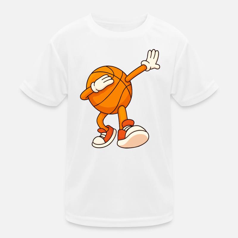 Mascotte de basket-ball : dunks T-shirt sport Enfant